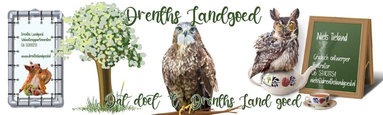 Drenths Landgoed, Lekker Uit Lejlighed Annerveenschekanaal Eksteriør billede